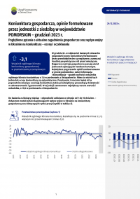 Pierwsza strona opracowania - szczegóły w pliku 2023_koniunktura_gospodarcza_12_pomorskie_22.pdf