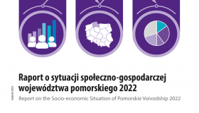Raport o sytuacji społeczno-gospodarczej województwa pomorskiego 2022 - okładka publikacji