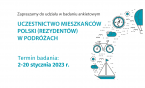 Badanie - Uczestnictwo mieszkańców Polski (rezydentów) w podróżach 2-20.01.2023 Foto