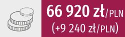 66920 zł