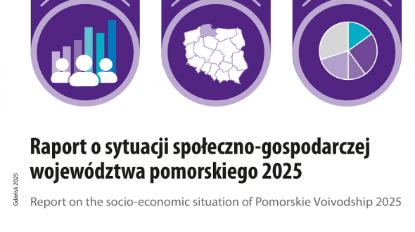Raport o sytuacji społeczno-gospodarczej województwa pomorskiego 2025 - okładka Publikacji
