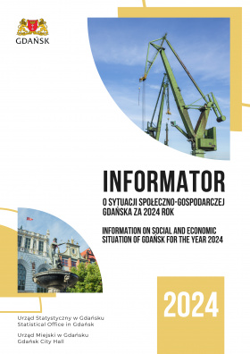 Po prawej górnej stronie zdjęcie wierzchołka dźwigu, po środku tytuł Publikacji, lewej dolnej zdjęcie fontanny Neptuna