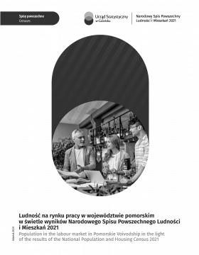 Białe tło, po środku na zdjęciu w kółku troje ludzi rozmawiających ze sobą, poniżej tytuł Publikacji