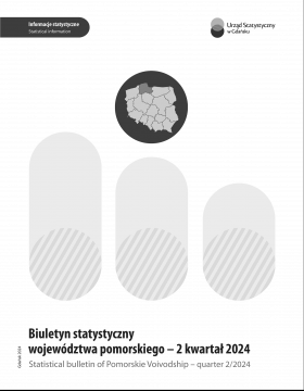 Biuletyn statystyczny województwa pomorskiego - 2 kwartał 2024 r. - okładka