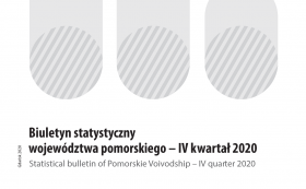 Biuletyn statystyczny województwa pomorskiego - IV kwartał 2020 r. - okładka