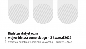 Biuletyn statystyczny województwa pomorskiego - 3 kwartał 2022 r. - okładka
