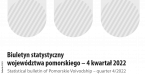 Biuletyn statystyczny województwa pomorskiego - 4 kwartał 2022 r. Foto