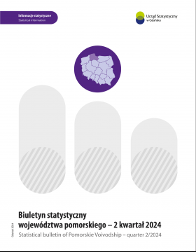 Biuletyn statystyczny województwa pomorskiego - 2 kwartał 2024 r. - okładka
