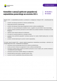 Pierwsza strona opracowania - szczegóły w pliku komunikat wrzesień 2023.pdf