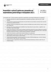 Pierwsza strona opracowania - szczegóły w pliku komunikat listopad 2023.pdf