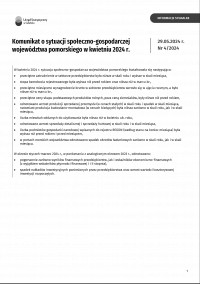 Pierwsza strona opracowania - szczegóły w pliku komunikat kwiecień 2024.pdf