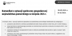 Komunikat o sytuacji społeczno-gospodarczej województwa pomorskiego w sierpniu 2024 r. Foto