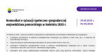 Komunikat o sytuacji społeczno-gospodarczej województwa pomorskiego w kwietniu 2020 r. Foto