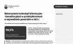 Wykorzystanie technologii informacyjno-komunikacyjnych w przedsiębiorstwach w województwie pomorskim w 2023 r. Foto