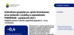 Koniunktura gospodarcza, opinie formułowane przez jednostki z siedzibą w województwie POMORSKIM – październik 2025 r. Foto
