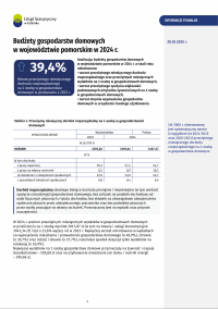 Pierwsza strona opracowania. Szczegóły w pliku s2025_budzety_gospodarstw_domowych_2024.pdf znajdującym się poniżej opisu