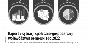 Raport o sytuacji społeczno-gospodarczej województwa pomorskiego 2022 - okładka publikacji