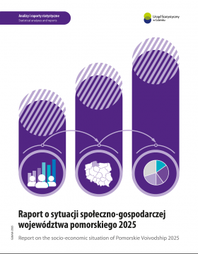 Raport o sytuacji społeczno-gospodarczej województwa pomorskiego 2025 - okładka Publikacji