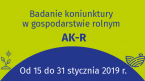 Ankieta koniunktury w gospodarstwie rolnym (formularz AK-R) od 15 do 31 stycznia 2019 r. Foto