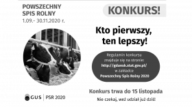 Infrmacje o konkursie kto pierwszy, ten lepszy