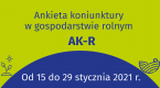 Ankieta koniunktury w gospodarstwie rolnym (formularz AK-R) od 15 do 29 stycznia 2021 r. Foto