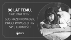 90 lat temu, 9 grudnia 1931 r., Główny Urząd Statystyczny przeprowadził drugi powszechny spis ludności Foto