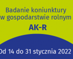 Ankieta koniunktury w gospodarstwie rolnym (formularz AK-R) od 14 do 31 stycznia 2022 r. Foto