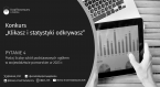 Konkurs „Klikasz i statystyki odkrywasz” Foto