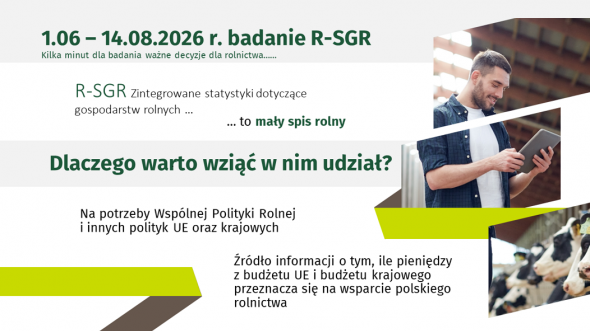 Informacja o mającym odbyć się badaniu R-SGR