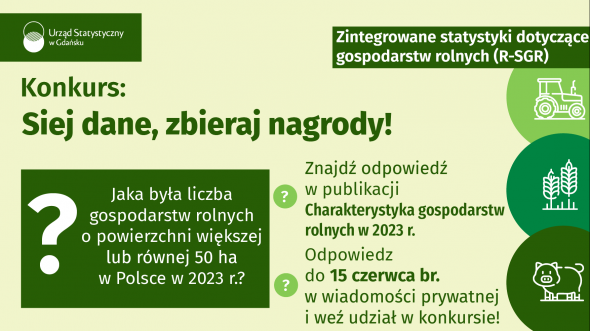 Konkurs „Siej dane, zbieraj nagrody"