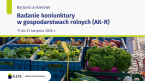 Badanie koniunktury w gospodarstwach rolnych (AK-R) Foto